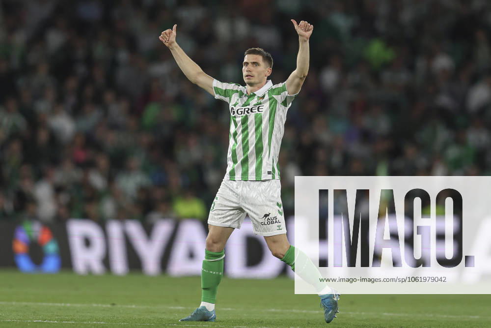 Real Betis-CA Osasuna. La Liga EA Sports match. Date 35 Romain Perraud of Real Betis during the La Liga EA Sports match between Real Betis v CA Osasuna played at Benito Villamarin Stadium on 11 May 2025 in Barcelona, Spain. kpng