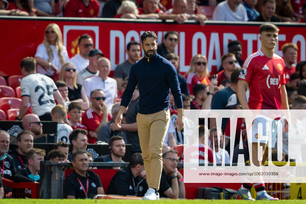 Manchester United, ManU FC v West Ham United FC Manchester United manager Ruben Amorim during the Manchester United FC v West Ham United FC English Premier League match at Old Trafford, Manchester, England, United Kingdom on 11 May 2025 Credit: Ian Stephen Every Second Media Editorial use only. All images are copyright Every Second Media Limited. No images may be reproduced without prior permission. All rights reserved. Premier League and Football League images are subject to licensing agreements with Football DataCo Limited. see https: www.football-dataco.com