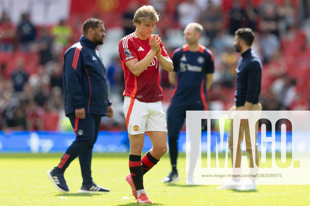 Manchester United, ManU FC v West Ham United FC Rasmus Hojlund (9) of Manchester United after the Manchester United FC v West Ham United FC English Premier League match at Old Trafford, Manchester, England, United Kingdom on 11 May 2025 Credit: Ian Stephen Every Second Media Editorial use only. All images are copyright Every Second Media Limited. No images may be reproduced without prior permission. All rights reserved. Premier League and Football League images are subject to licensing agreements with Football DataCo Limited. see https: www.football-dataco.com