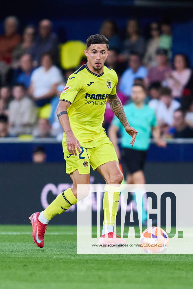 LaLiga EA Sports, Villarreal v Leganes VILLARREAL, SPAIN - MAY 14: Yeremy Pino Right Winger of Villarreal CF runs with the ball during the LaLiga EA Sports match between Villarreal FC and Leganes at Estadio de la Ceramica on May 14, 2025 in Villarreal, Spain. (Photo by Jose Torres Photo Players Images Magara Press) Villarreal Estadio de la Ceramica Spain