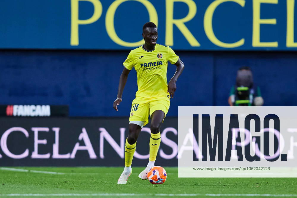 LaLiga EA Sports, Villarreal v Leganes VILLARREAL, SPAIN - MAY 14: Pape Gueye Left-Back of Villarreal CF runs with the ball during the LaLiga EA Sports match between Villarreal FC and Leganes at Estadio de la Ceramica on May 14, 2025 in Villarreal, Spain. (Photo by Jose Torres Photo Players Images Magara Press) Villarreal Estadio de la Ceramica Spain