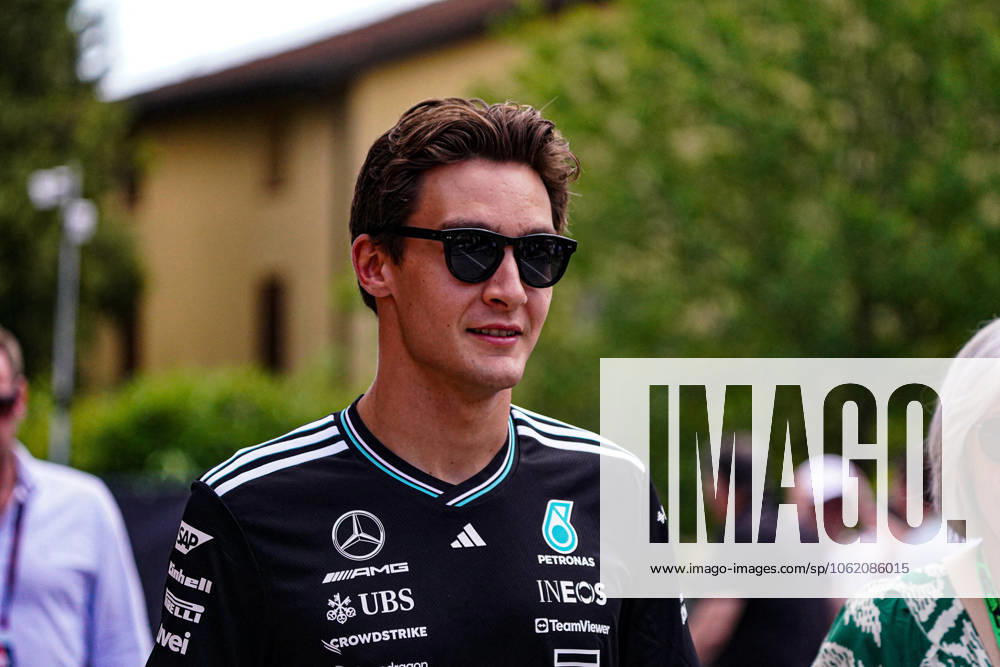 MOTORI - Formula 1 - AWS Gran Premio del Made in Italy e dell Emilia Romagna 2025 - Practice 1 and 2 George Russell (GBR) - Mercedes-AMG PETRONAS F1 Team - Mercedes W16 - Mercedes E Performance during Formula 1 AWS Gran Premio del Made in Italy e dell Emilia Romagna 2025 - Autodromo Enzo e Dino Ferrari, Imola (BO) Italy from 15th to 18th May 2025, Imola Italy