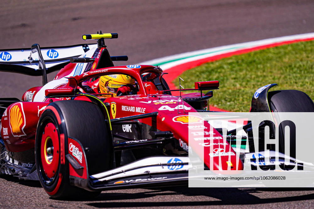 MOTORI - Formula 1 - AWS Gran Premio del Made in Italy e dell Emilia Romagna 2025 - Practice 1 and 2 Lewis Hamilton (GBR) - Scuderia Ferrari - Ferrari SF-25 - Ferrari during Formula 1 AWS Gran Premio del Made in Italy e dell Emilia Romagna 2025 - Autodromo Enzo e Dino Ferrari, Imola (BO) Italy from 15th to 18th May 2025, Imola Italy