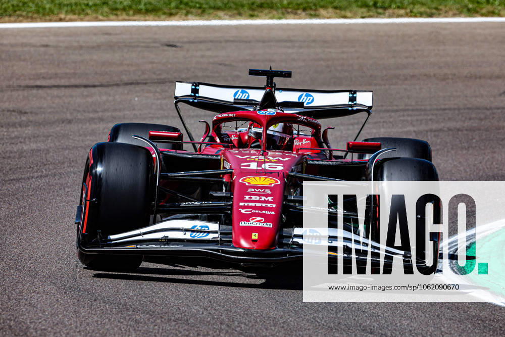 MOTORI - Formula 1 - AWS Gran Premio del Made in Italy e dell Emilia Romagna 2025 - Practice 1 and 2 Charles Leclerc (MON) - Scuderia Ferrari - Ferrari SF-25 - Ferrari during Formula 1 AWS Gran Premio del Made in Italy e dell Emilia Romagna 2025 - Autodromo Enzo e Dino Ferrari, Imola (BO) Italy from 15th to 18th May 2025, Imola Italy