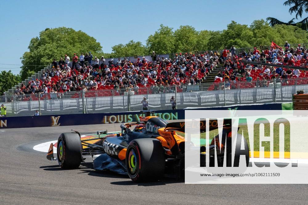 F1 GP Imola Italy Friday, 16 05 2025 Oscar Piastri 81, McLaren Formula 1 Team F1 GP Imola Italy Friday