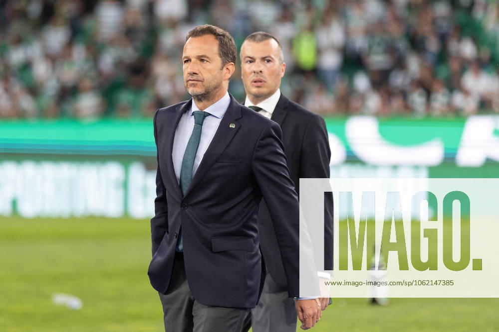 Sporting president FREDERICO VARANDAS at the end of the game of matchday 34 of the Liga Portugal Betclic between Sporting and Vitoria de Guimaraes at Estadio Jose de Alvalade Lisbon Portugal - ZUMAs359 20250517_zsp_s359_196