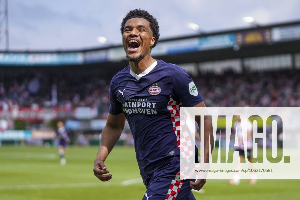 , Stadium à Het Kasteel , Season 2024 2025 , Football , Eredivisie . Match between Sparta and PSV . 1-3 PSV player Malik Tillman Sparta - PSV x29327765x