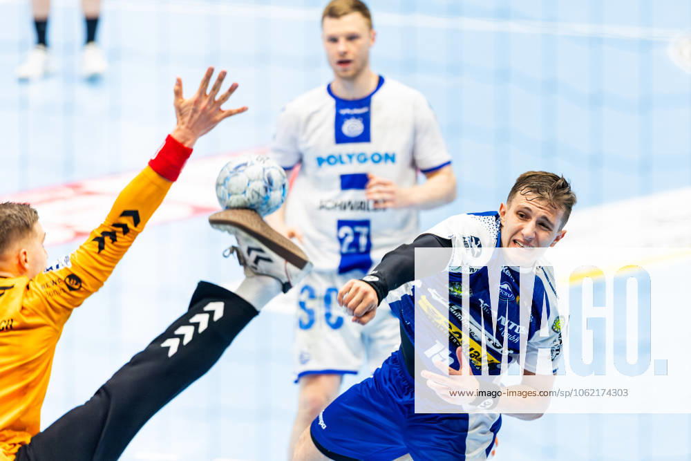 GER, Handball, Men, Season 24 25, 1 Daikin Handball Bundesliga, Matchday 30, ThSV Eisenach VfL Gummersbach Simone Mengon ThSV Eisenach,15 99817 Eisenach Werner Assmann Halle Am Sportp Thueringen Germany