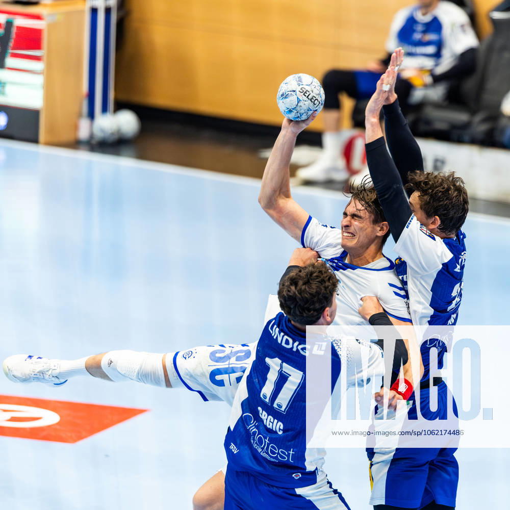 GER, Handball, Men, Season 24 25, 1 Daikin Handball Bundesliga, Matchday 30, ThSV Eisenach VfL Gummersbach Marko Grgic ThSV Eisenach,17 Julian Koester VfL Gummersbach Phillip Meyer ThSV Eisenach,27 99817 Eisenach Werner Assmann Halle Am Sportp Thueringen Germany