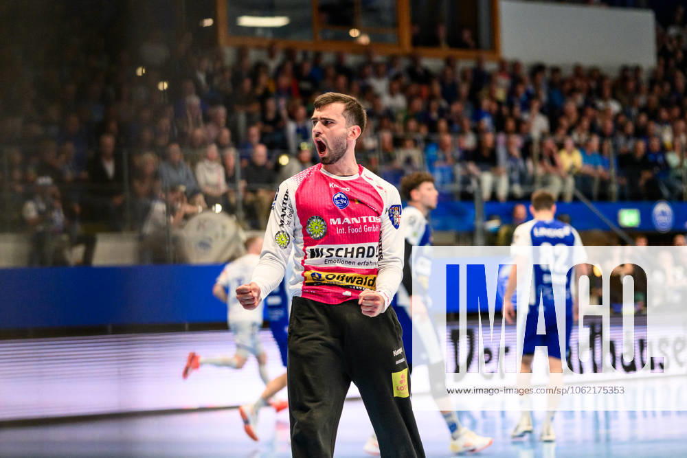 Matija Spikic ThSV Eisenach, 1 GER, Thuringia, ThSV Eisenach v VfL Gummersbach, Handball, Daikin 1 Handballbundesliga, Matchday 30, Season 2024 2025, Sunday, 18 05 2025, 16 30 GER, Thuringia, ThSV Eisenach v VfL Gummersbach, Handball, Daikin 1 Handballbundesliga, Matchday 30, Season 2024 2025, Sunday, 18 05 2025, 16 30 Eisenach