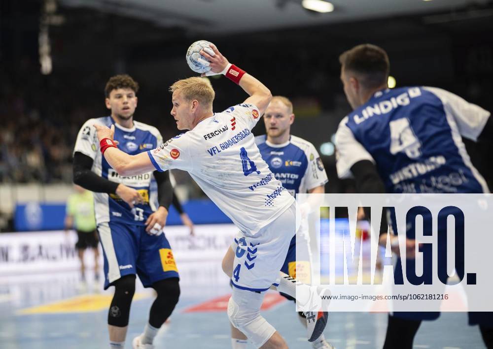DAIKIN HBL HANDBALL MEN 1 BL 30 GAME DAY THSV EISENACH VFL GUMMERSBACH p 18 05 2025 Eisenach DAIKIN HBL Handball 1 Bundesliga Herren Saison 2024 2025 30 Spieltag Werner Assmann Halle ThSV Eisenach VfL Gummersbach im Foto Ellidi Snaer Vidarsson 4 VfL Gummersbach z Germany Thüringen Eisenach Copyright SaschaxFromm