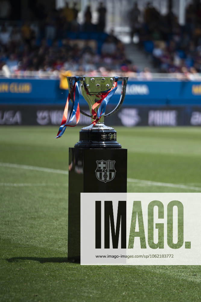 FC Barcelona, Barca Femeni v Athletic Club Femenino - Liga F FC Barcelona wins the League Cup Winners Cup in the MATCHDAY 30 Liga F match between FC Barcelona and Athletic Club, the last game of the season, at Estadi Johan Cruyff in Barcelona, Spain, on May 18, 2025. Barcelona Spain