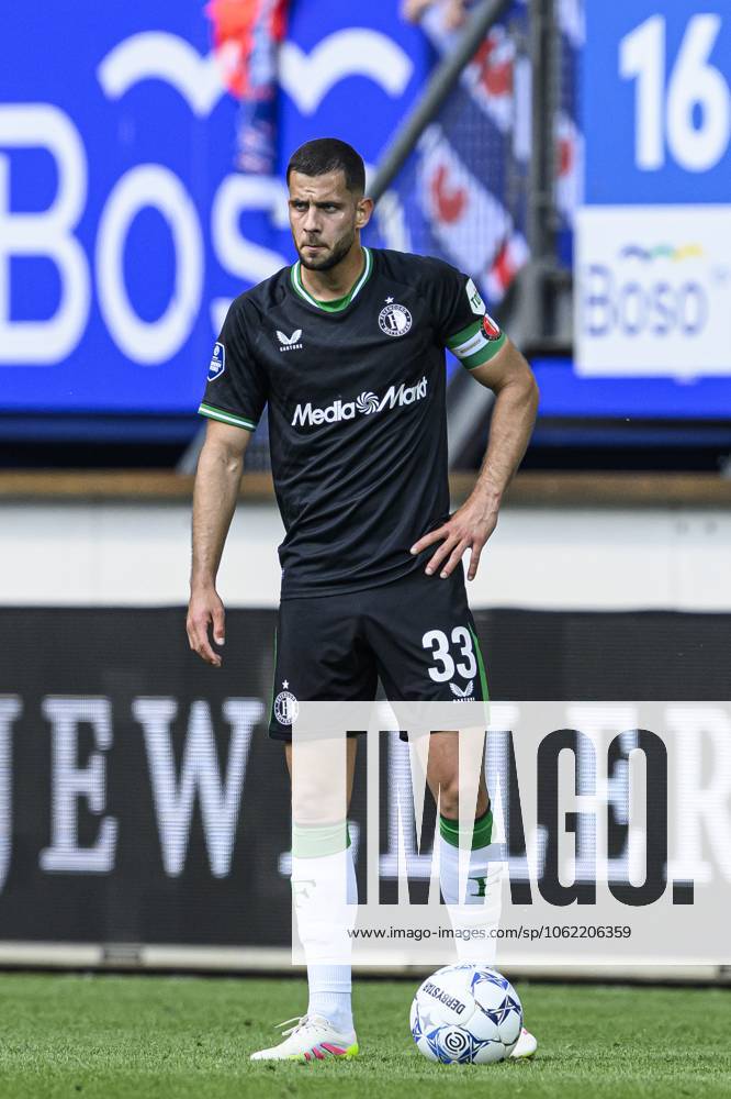 HEERENVEEN - David Hancko of Feyenoord during the Dutch Eredivisie match between sc Heerenveen and Feyenoord at Abe Lenstra Stadium on May 18, 2025 in Heerenveen, Netherlands. ANP COR LASKER Dutch Eredivisie 2024 25 ANPxSportx IVx 527956626 originalFilename: 527956626