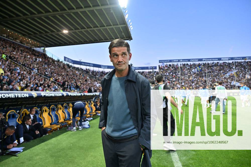 Foto IPP Felice De Martino Parma 18 05 2025 Calcio Campionato serie A 2024-2025 Parma - Napoli Nella foto: Cristian Chivu allenatore del Parma Italy Photo Press World Copyright Parma italy Italia ITALY