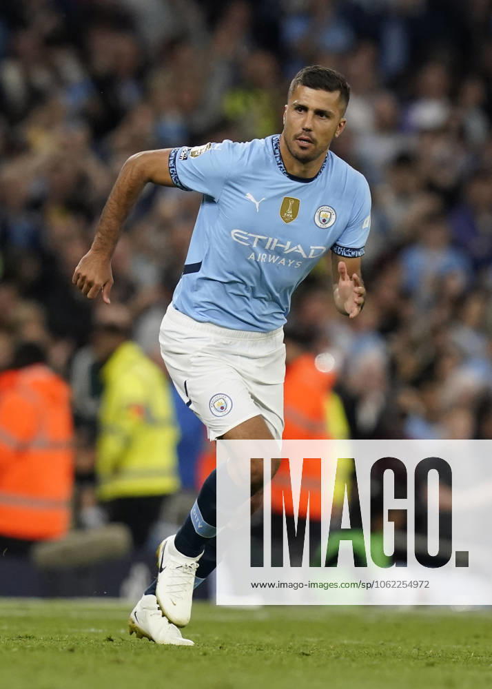 Manchester, England, 20th May 2025. Rodri of Manchester City makes his return to first team action during the Manchester City vs AFC Bournemouth Premier League match at the Etihad Stadium, Manchester. Picture credit should read: Andrew Yates Sportimage . SPI_057_AY_MAN_CITY_BOURNEMOUTH SPI-3952-0059