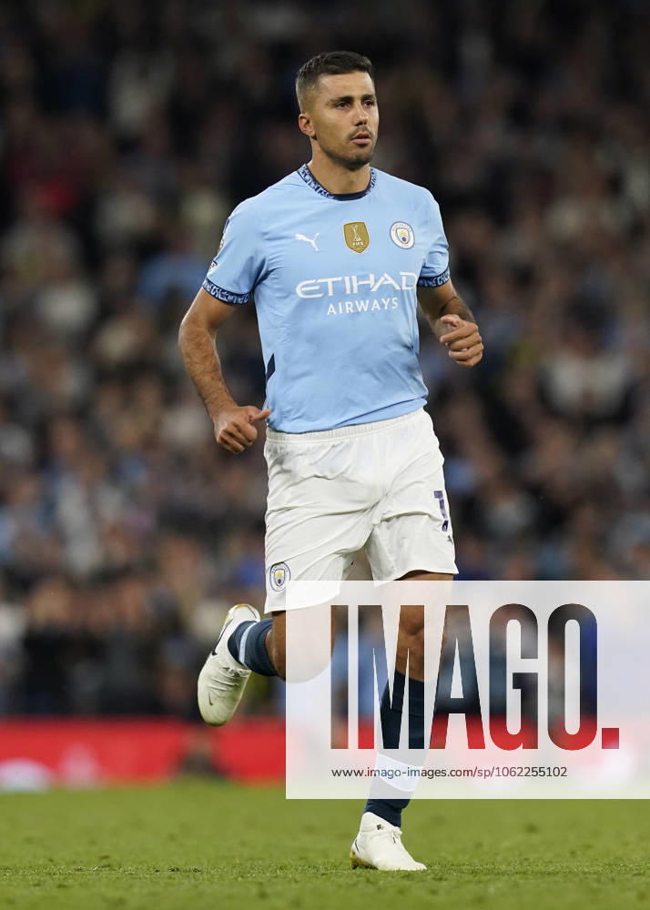 Manchester, England, 20th May 2025. Rodri of Manchester City in action during the Manchester City vs AFC Bournemouth Premier League match at the Etihad Stadium, Manchester. Picture credit should read: Andrew Yates Sportimage . SPI_064_AY_MAN_CITY_BOURNEMOUTH SPI-3952-0064