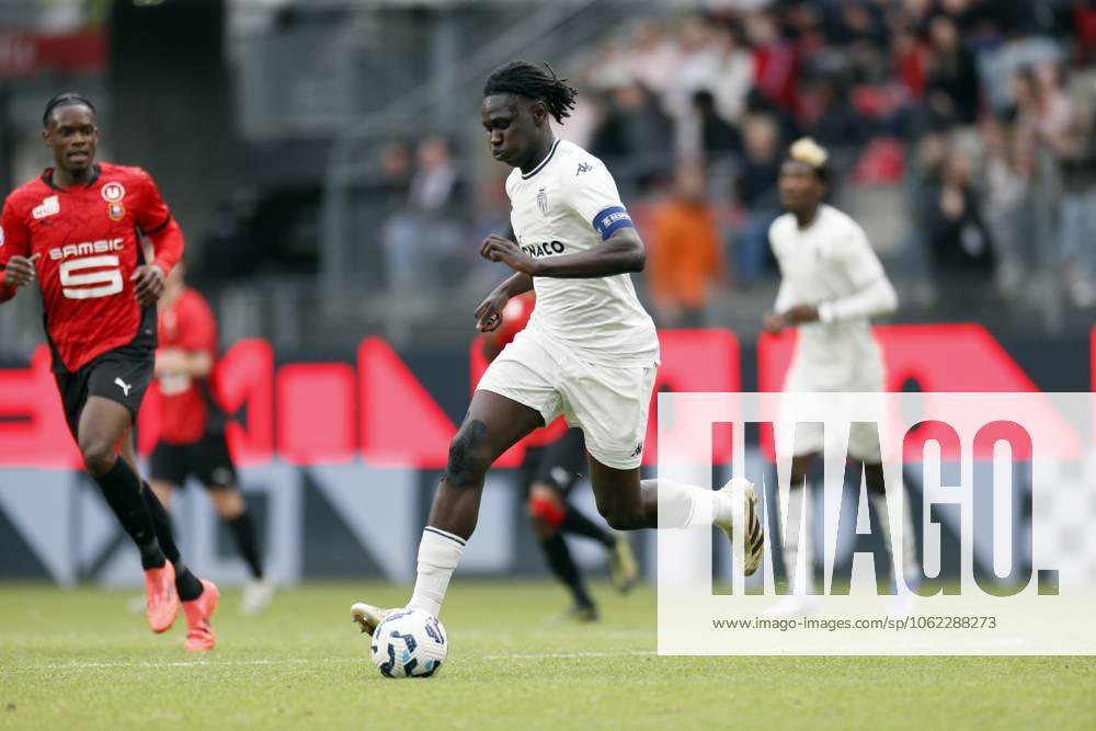 Kiwa Bradel of AS Monaco during the Challenge Espoirs 2025, Final football match between Stade Rennais and AS Monaco on 21 May 2025 at Roazhon Park in Rennes, France - Photo Julien Kammerer PsnewZ