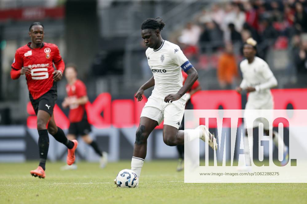 Kiwa Bradel of AS Monaco during the Challenge Espoirs 2025, Final football match between Stade Rennais and AS Monaco on 21 May 2025 at Roazhon Park in Rennes, France - Photo Julien Kammerer PsnewZ