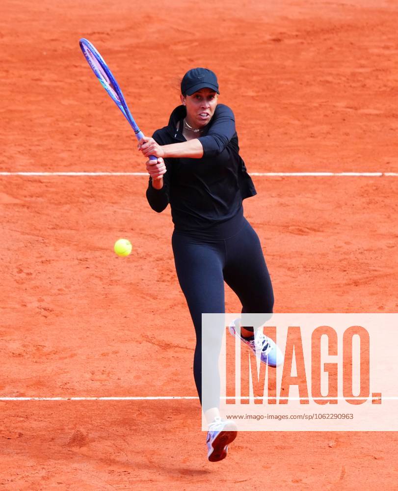Madison Keys French Open Tennis, Thursday Previews, Qualifying and Practice, Tennis, Roland Garros, Paris, France