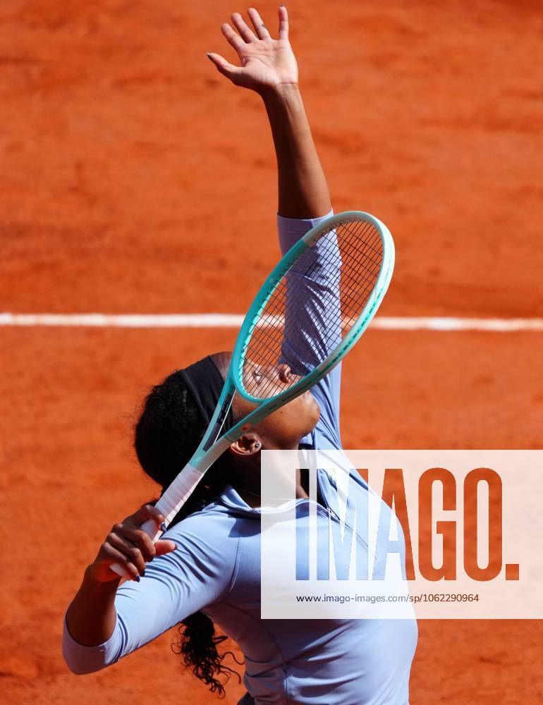 Coco Gauff French Open Tennis, Thursday Previews, Qualifying and Practice, Tennis, Roland Garros, Paris, France