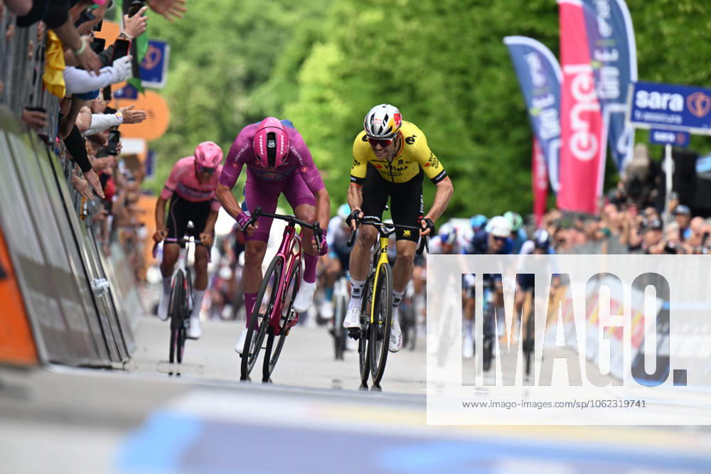Giro D italia; Tappa 13 Rovigo - Vicenza; 2025, Lidl - Trek; 2025, Visma - Lease A Bike; Pedersen, Mads; Van Aert, Wout; Vicenza - Monte Berico;