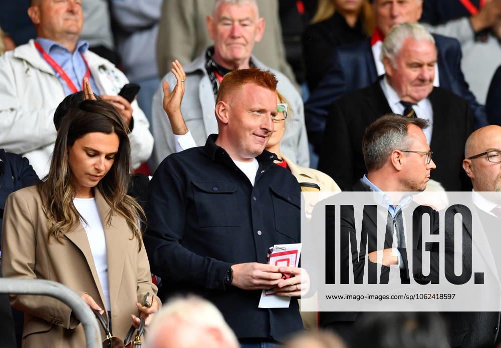 Southampton v Arsenal, Premier League, Football, St. Marys Stadium, Southampton, Hampshire, UK - 25 May 2025 Will Self is seen in the stands as he is appointed the new Southampton Manager Southampton St Marys Stadium Hampshire GBR, UK NEWSPAPERS OUT