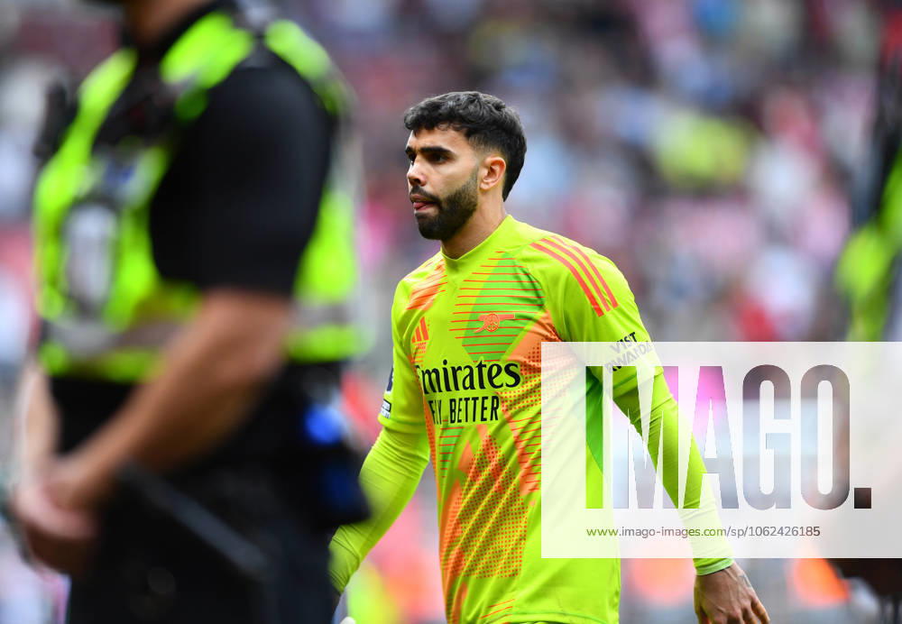 Southampton v Arsenal, Premier League, Football, St. Marys Stadium, Southampton, Hampshire, UK - 25 May 2025 David Raya of Arsenal at full time. Southampton St Marys Stadium Hampshire GBR, UK NEWSPAPERS OUT