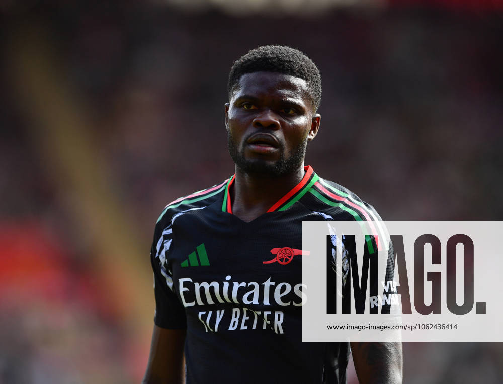 Southampton v Arsenal, Premier League, Football, St. Marys Stadium, Southampton, Hampshire, UK - 25 May 2025 Thomas Partey of Arsenal Southampton St Marys Stadium Hampshire GBR, UK NEWSPAPERS OUT