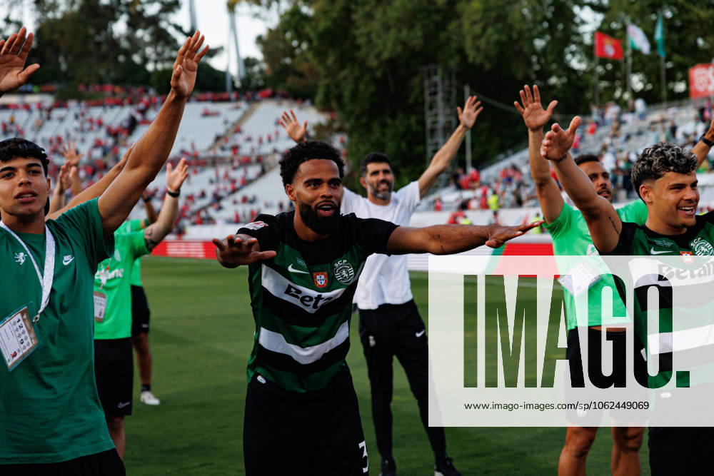 Jeremiah St. Juste seen during Taca de Portugal 2025 final game between teams of SL Benfica and Sporting CP (Maciej Rogowski) Lisboa Estadio Nacional Jamor Portugal