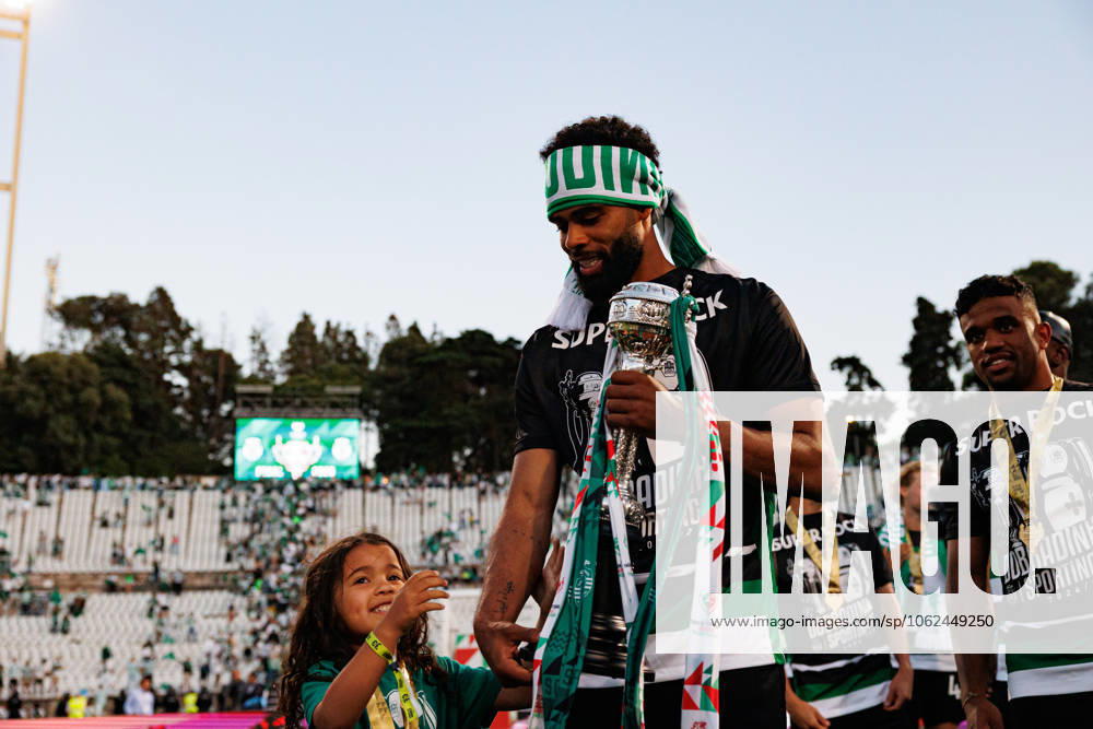 Jeremiah St. Juste seen during Taca de Portugal 2025 final game between teams of SL Benfica and Sporting CP (Maciej Rogowski) Lisboa Estadio Nacional Jamor Portugal