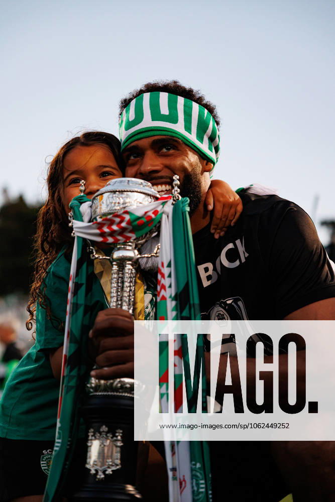Jeremiah St. Juste seen during Taca de Portugal 2025 final game between teams of SL Benfica and Sporting CP (Maciej Rogowski) Lisboa Estadio Nacional Jamor Portugal