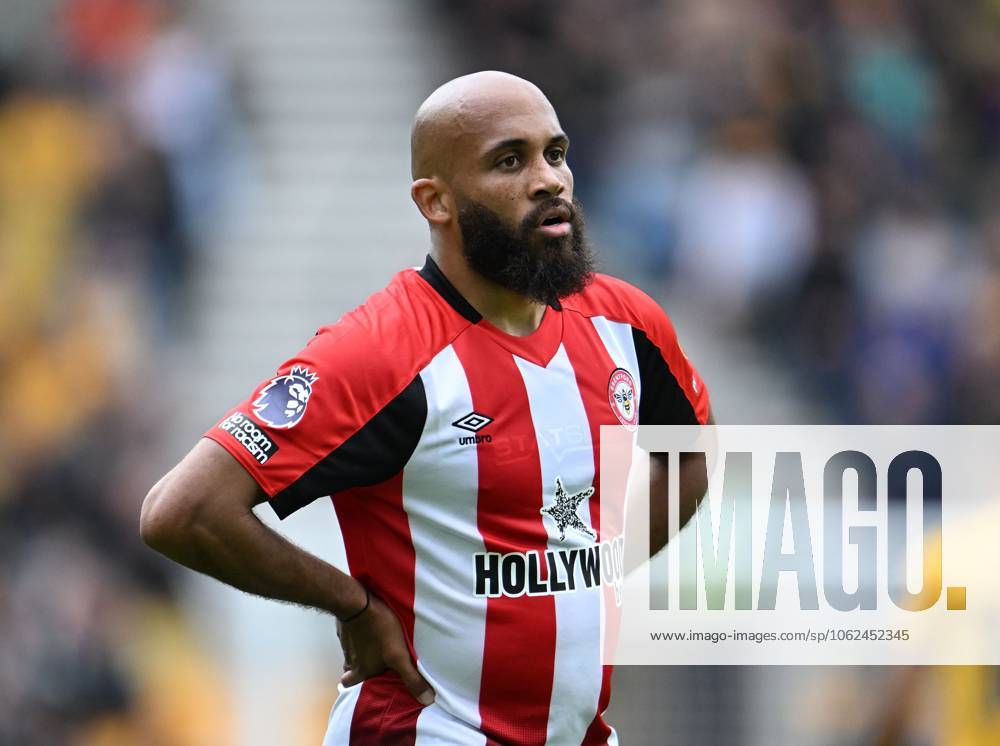 Bryan Mbeumo of Brentford Wolverhampton Wanderers v Brentford, Premier League, Football, Molineux, Wolverhampton, UK