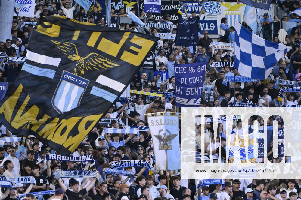 Lazio supporter during the Serie A Enilive soccer match between SS Lazio and US Lecce at the Rome s Olympic stadium, Italy - Sunday, May 25, 2025. - Soccer.