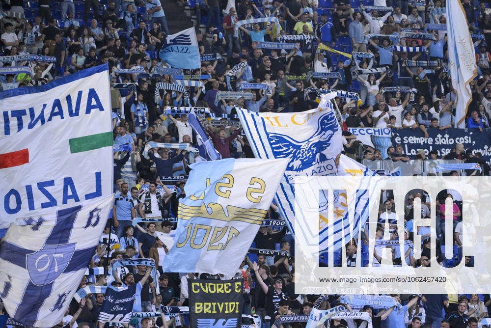 Lazio supporter during the Serie A Enilive soccer match between SS Lazio and US Lecce at the Rome s Olympic stadium, Italy - Sunday, May 25, 2025. - Soccer.