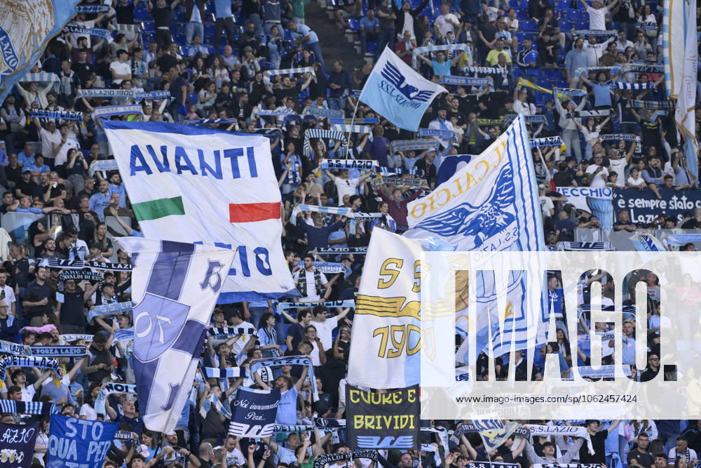 Lazio supporter during the Serie A Enilive soccer match between SS Lazio and US Lecce at the Rome s Olympic stadium, Italy - Sunday, May 25, 2025. - Soccer.