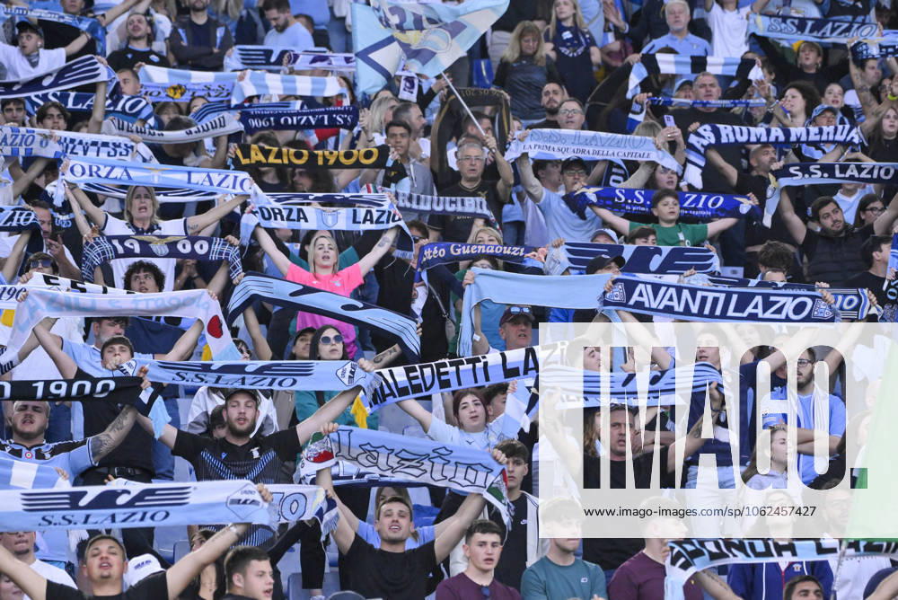 Lazio supporter during the Serie A Enilive soccer match between SS Lazio and US Lecce at the Rome s Olympic stadium, Italy - Sunday, May 25, 2025. - Soccer.
