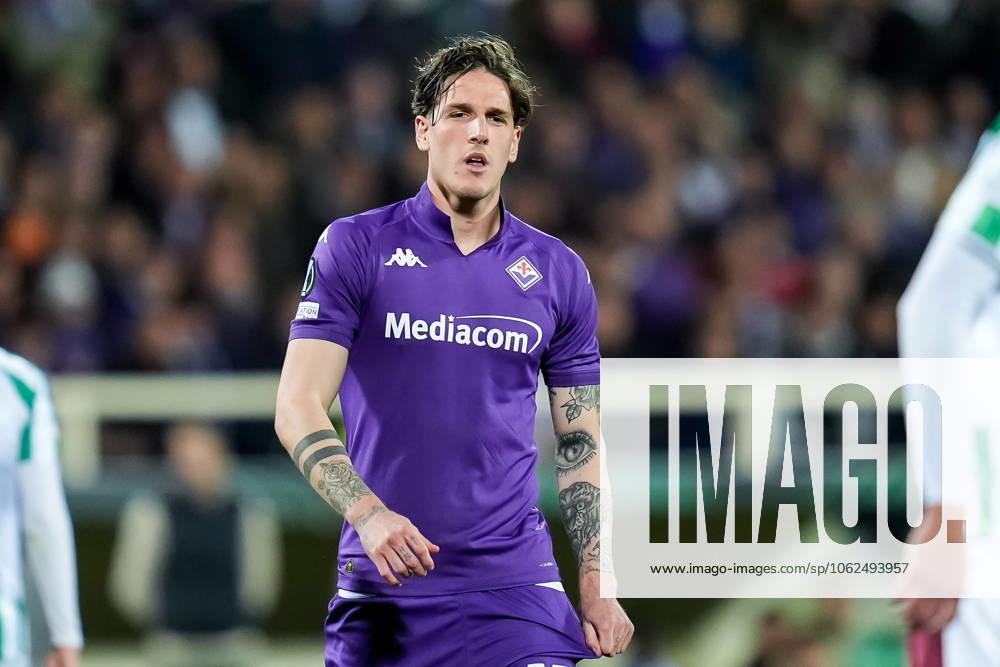 ACF Fiorentina v Real Betis Balompie - UEFA Conference League 2024 25 Semi Final Second Leg Nicolo Zaniolo of ACF Fiorentina looks on during the UEFA Conference League 2024 25 Semi Final Second Leg match between ACF Fiorentina and Real Betis Balompie at Stadio Artemio Franchi on May 8, 2025 in Florence, Italy. Florence Stadio Artemio Franchi Florence Italy