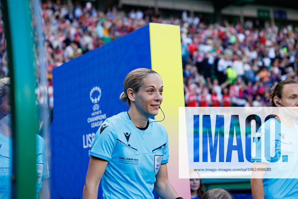 Ivana Martincic seen during UEFA Womens Champions League 2025 final game between Arsenal FC and FC Barcelona, Barca at Estadio Jose Alvalade (Maciej Rogowski) Lisbon Estadio Jose Alvalade Portugal
