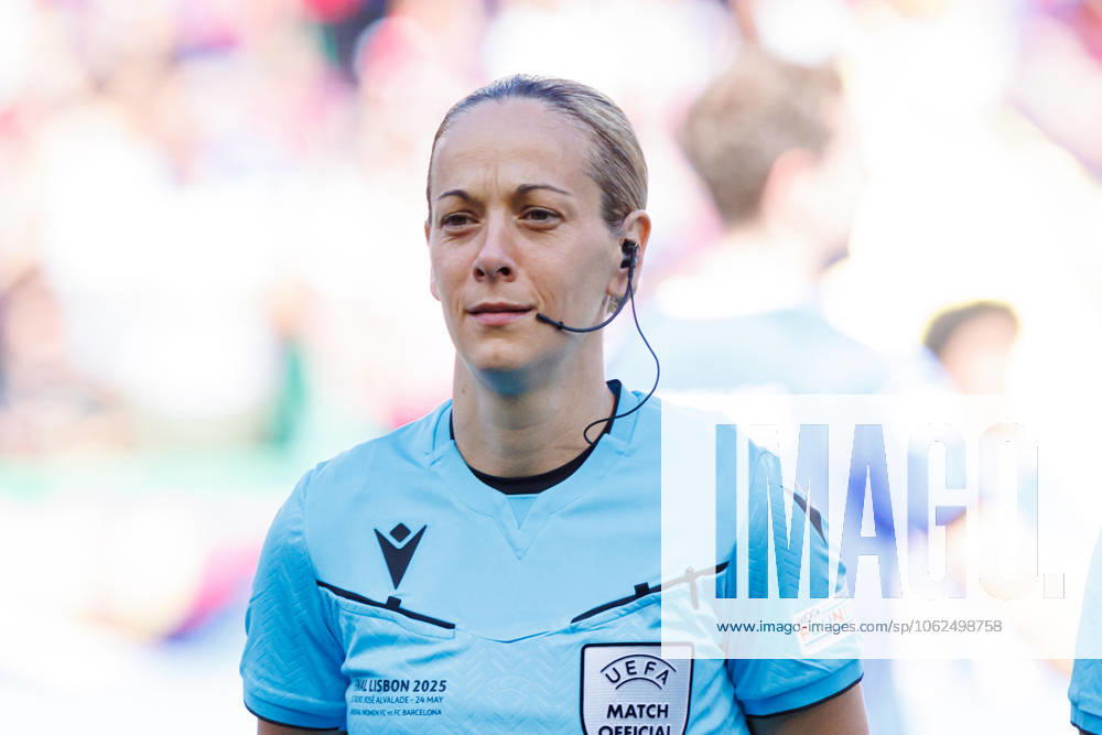 Ivana Martincic seen during UEFA Womens Champions League 2025 final game between Arsenal FC and FC Barcelona, Barca at Estadio Jose Alvalade (Maciej Rogowski) Lisbon Estadio Jose Alvalade Portugal
