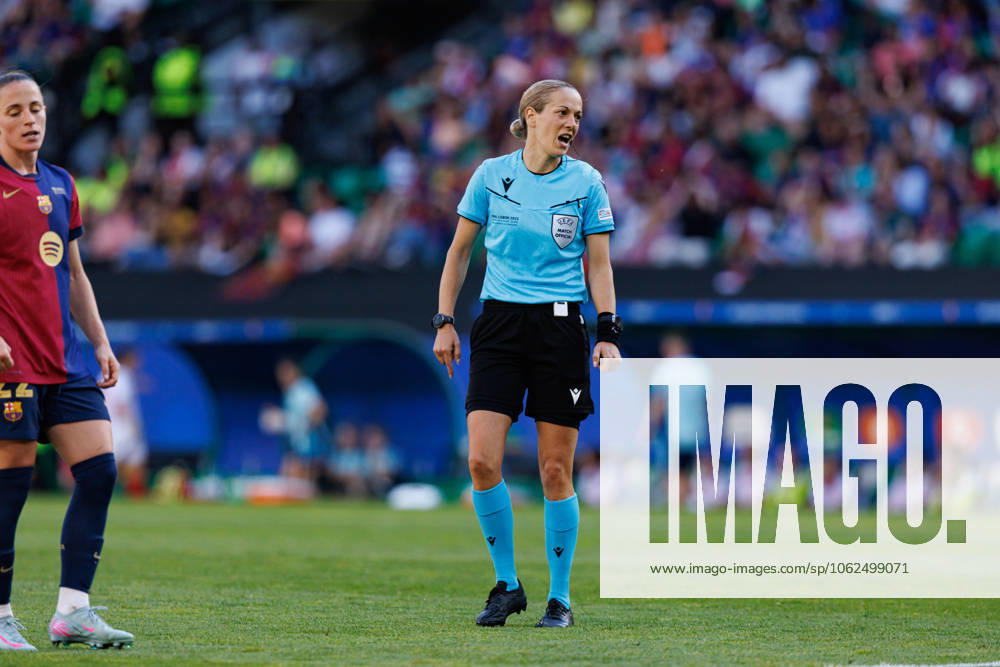 Ivana Martincic seen during UEFA Womens Champions League 2025 final game between Arsenal FC and FC Barcelona, Barca at Estadio Jose Alvalade (Maciej Rogowski) Lisbon Estadio Jose Alvalade Portugal