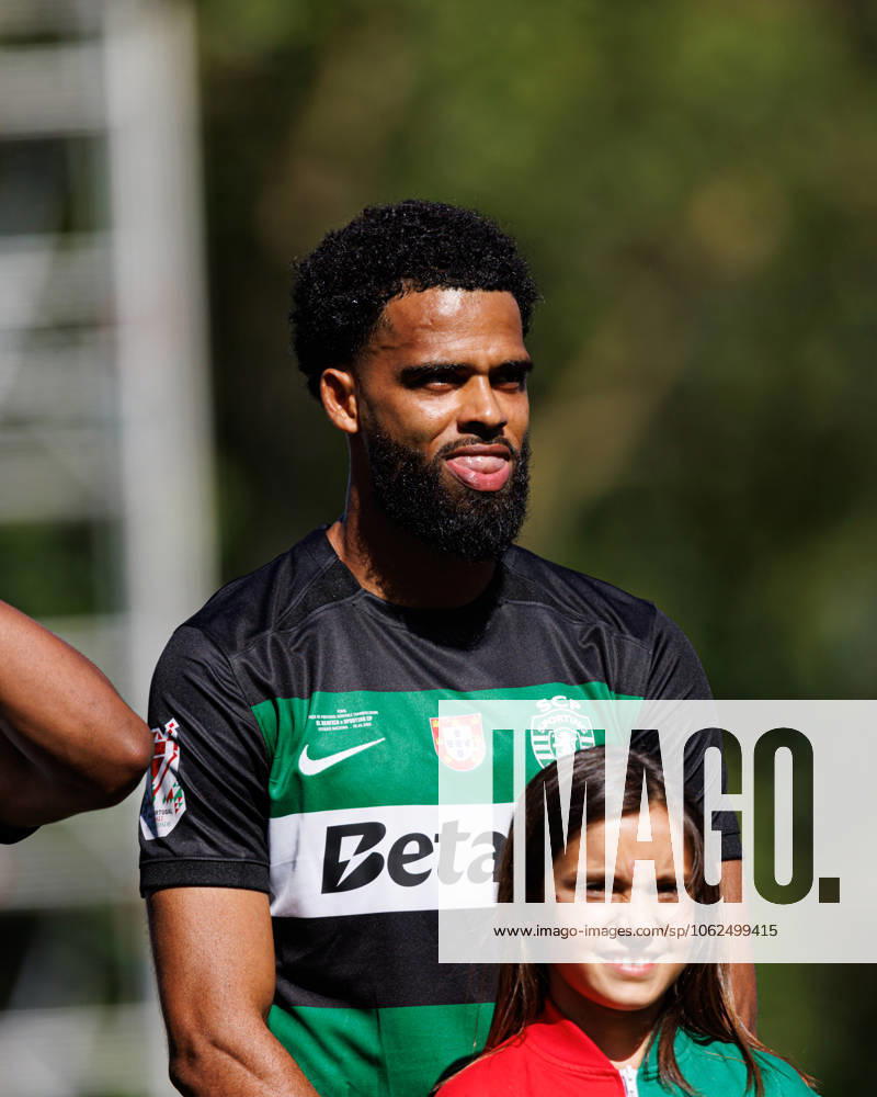 Jeremiah St. Juste seen during Taca de Portugal 2025 final game between teams of SL Benfica and Sporting CP (Maciej Rogowski) Lisboa Estadio Nacional Jamor Portugal