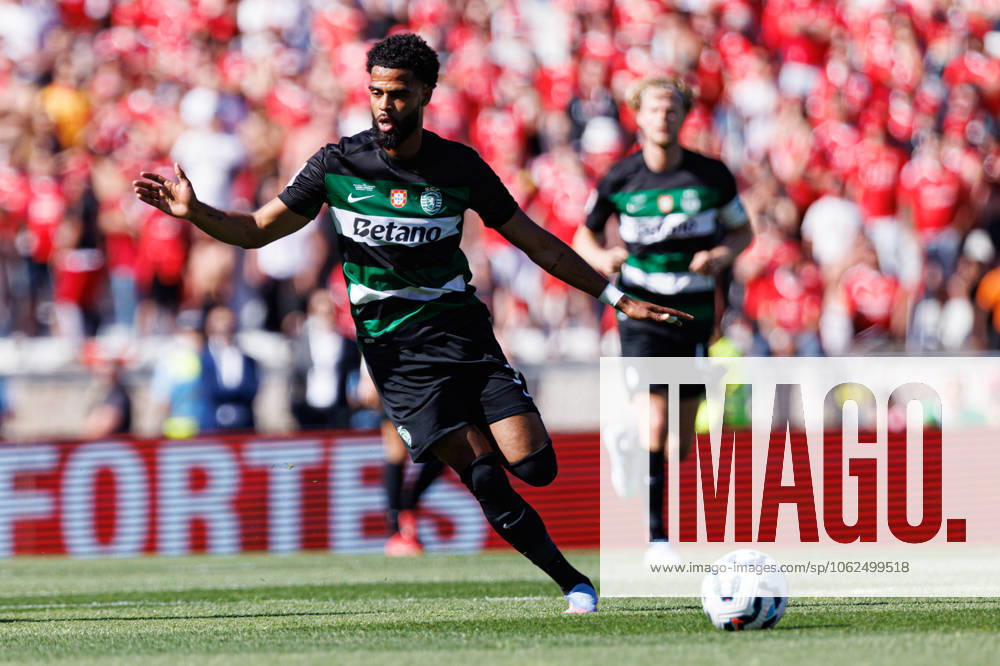 Jeremiah St. Juste seen during Taca de Portugal 2025 final game between teams of SL Benfica and Sporting CP (Maciej Rogowski) Lisboa Estadio Nacional Jamor Portugal