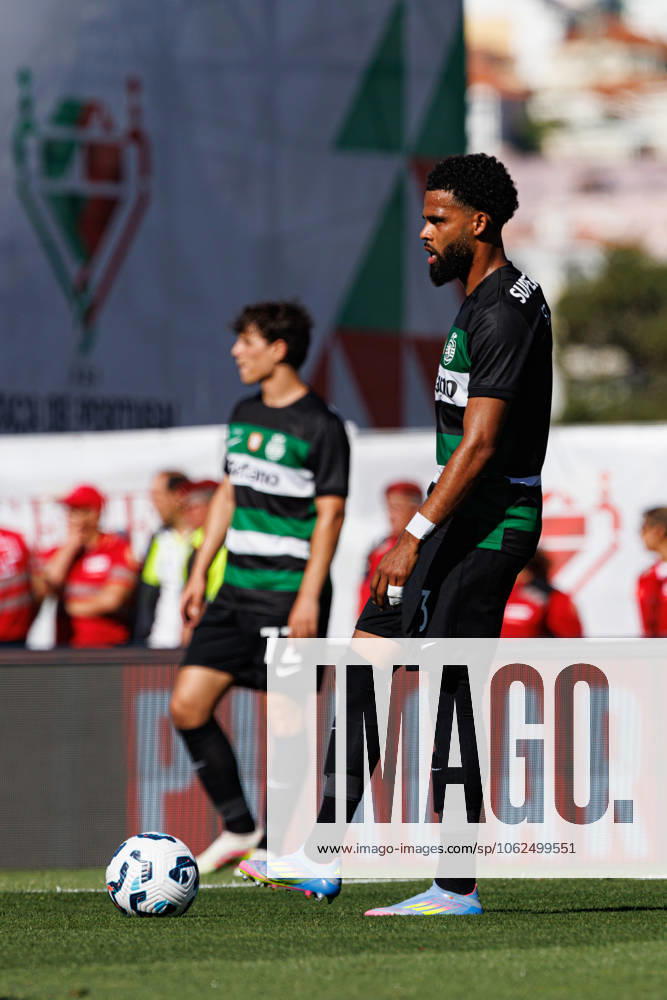 Jeremiah St. Juste seen during Taca de Portugal 2025 final game between teams of SL Benfica and Sporting CP (Maciej Rogowski) Lisboa Estadio Nacional Jamor Portugal