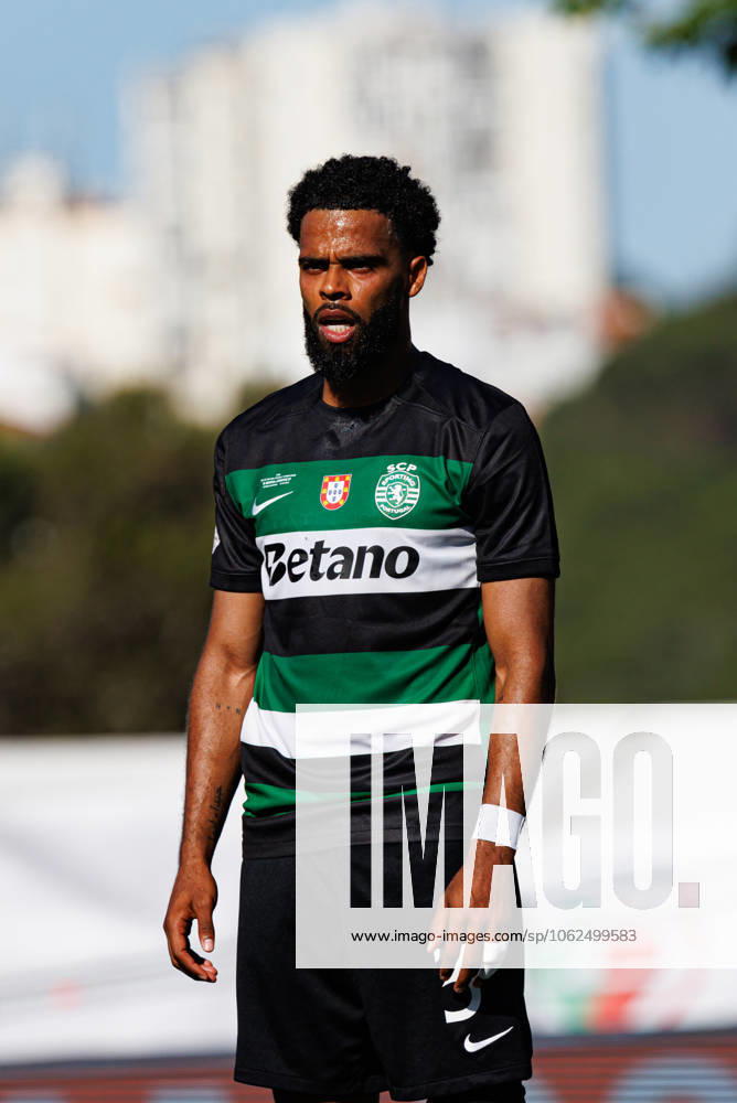 Jeremiah St. Juste seen during Taca de Portugal 2025 final game between teams of SL Benfica and Sporting CP (Maciej Rogowski) Lisboa Estadio Nacional Jamor Portugal
