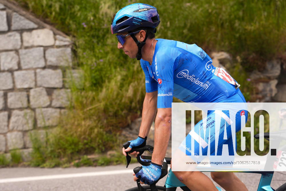Fortunato Lorenzo of Xds Astana Team during the stage 17 of the Giro dItalia from San Michele allAdige (fondazione Edmund Mach) to Bormio, Italy - Wednesday, May 28, 2025. - cycling.