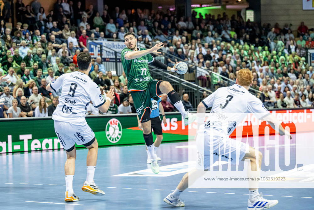 Handball Bundesliga HSG Wetzlar TBV Lemgo Lippe, 28 05 25 Stefan Cavor HSG Wetzlar, 77 , Frederik Simak TBV Lemgo Lippe, 8 , Nicolai Theilinger TBV Lemgo Lippe, 3 Handball Bundesliga HSG Wetzlar TBV Lemgo Lippe Wetzlar, 28 05 25