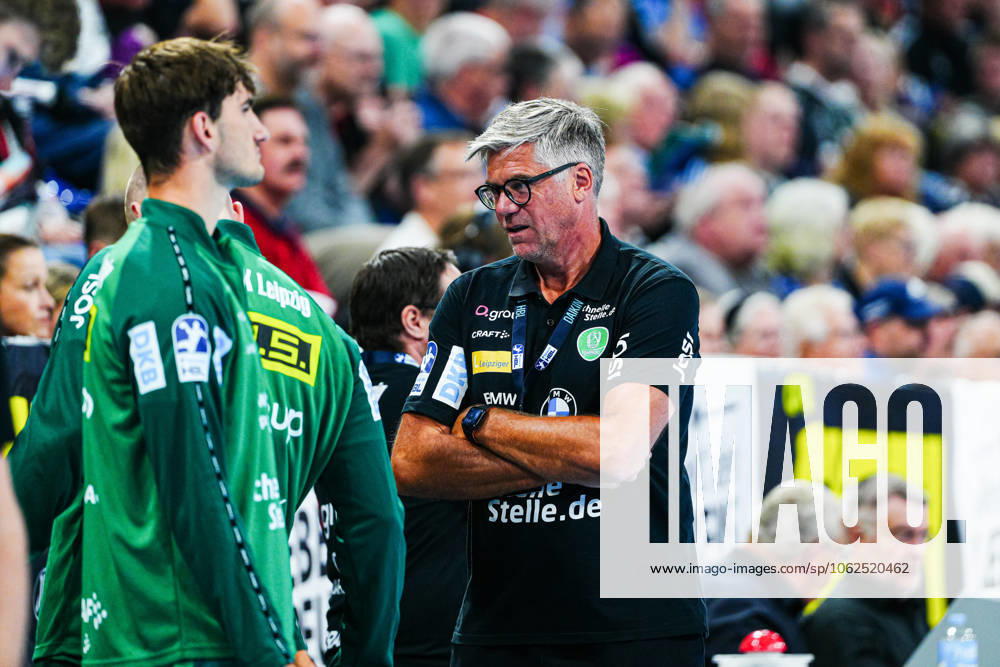 Runar Sigtryggsson SC DHfK Leipzig, Coach GER, THW Kiel vs SC DHfK Leipzig, Handball, Bundesliga, Matchday, 31, Season 2024 2025, 28 05 2025 GER, THW Kiel vs SC DHfK Leipzig, Handball, Bundesliga, Matchday, 31, Season 2024 2025, 28 05 2025 Kiel