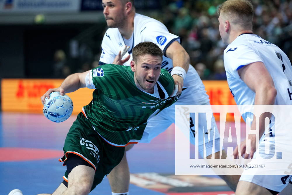 Wetzlar, Germany, May 28th 2025: Dominik Mappes ( 7 Wetzlar ) during the Daikin Handball-Bundesliga match between HSG Wetzlar and TBV Lemgo at Buderus Arena Wetzlar. (Julia Kneissl SPP)
