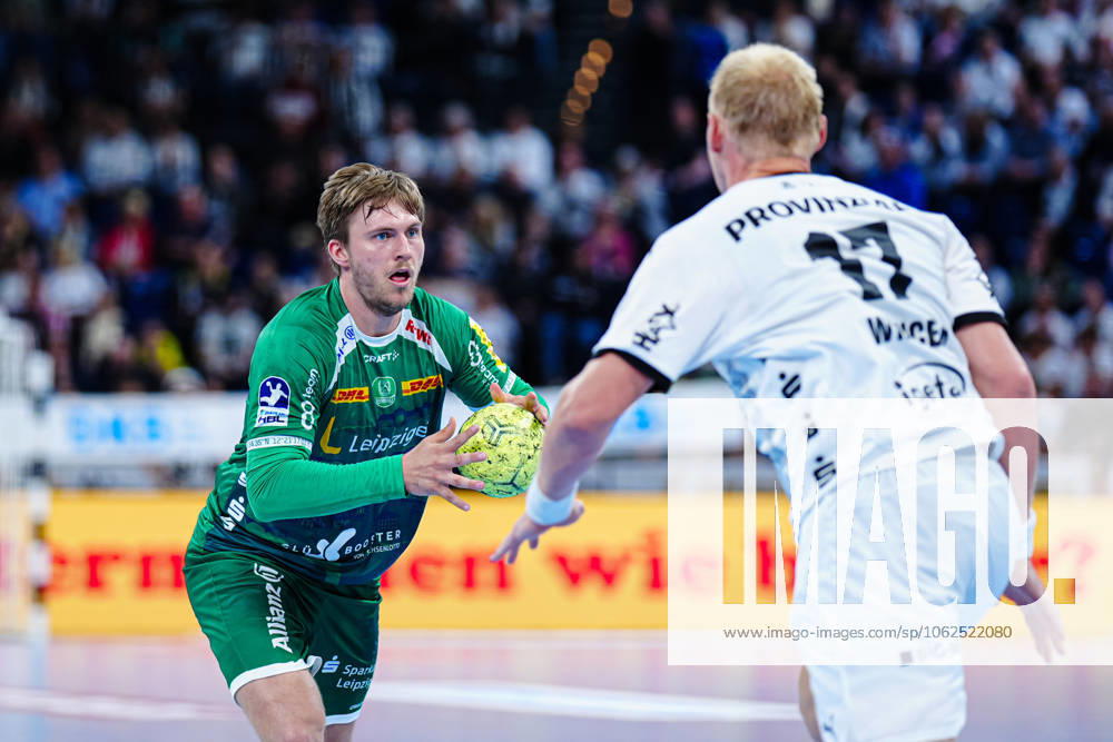 Franz Semper SC DHfK Leipzig, 32 GER, THW Kiel vs SC DHfK Leipzig, Handball, Bundesliga, Matchday, 31, Season 2024 2025, 28 05 2025 GER, THW Kiel vs SC DHfK Leipzig, Handball, Bundesliga, Matchday, 31, Season 2024 2025, 28 05 2025 Kiel