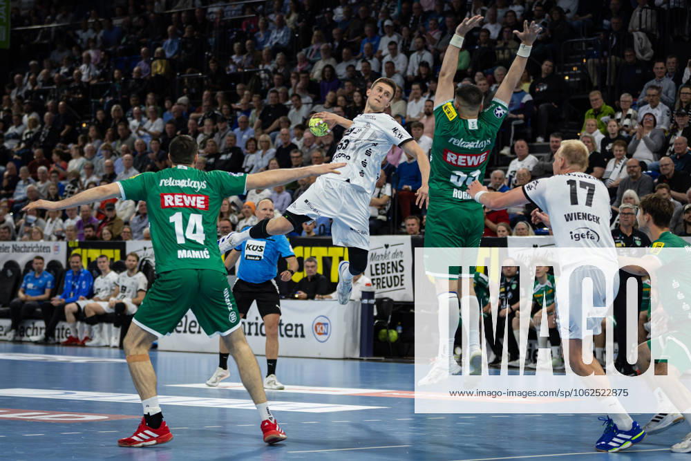 DAIKIN HBL THW Kiel vs SC DHfK Leipzig 28 05 25 Nikola Bilyk Nr 53, THW Kiel in attack DAIKIN HBL THW Kiel vs SC DHfK Leipzig, Wunderino Arena on 28 05 25